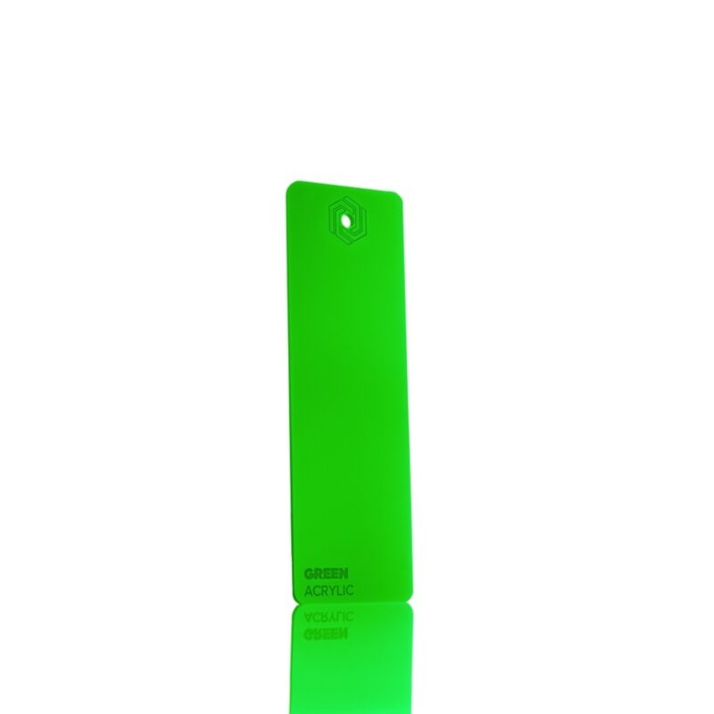 FLUX ACRYLIQUE VERT 3MM - 3/5 Planches