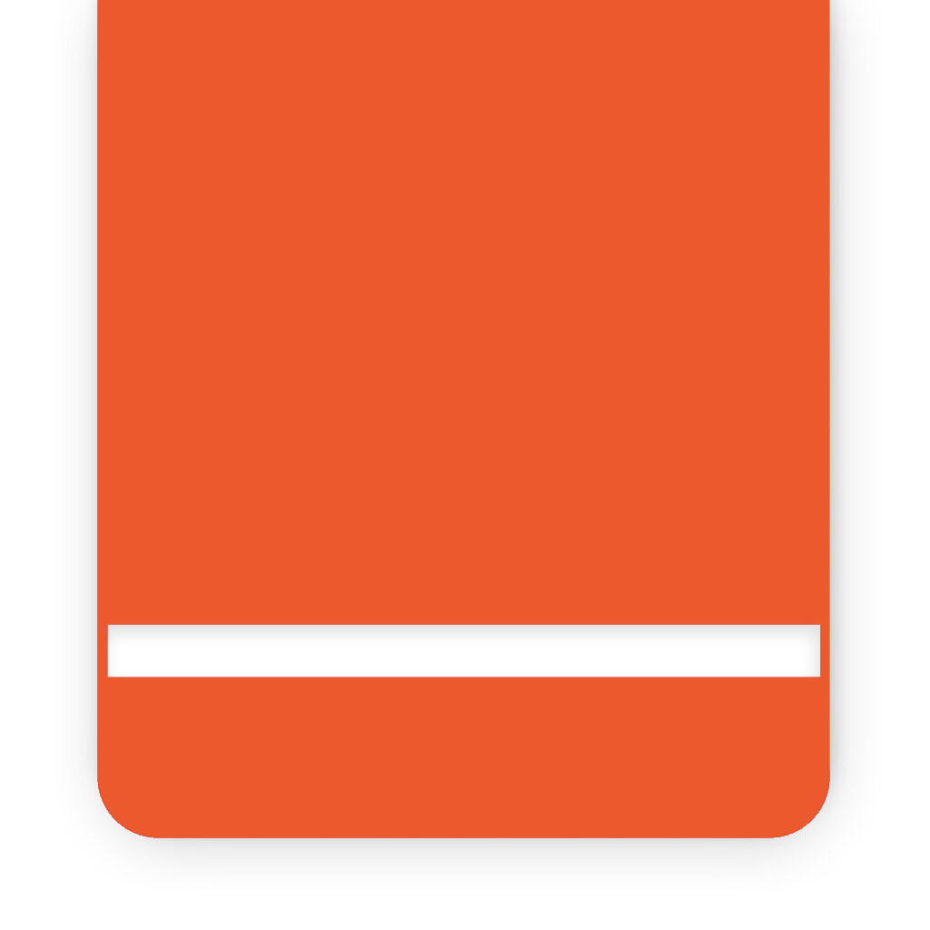 Plaque Bi-couche LaserMax Orange/Blanc 1,6mm pour découpe et gravure laser CO2