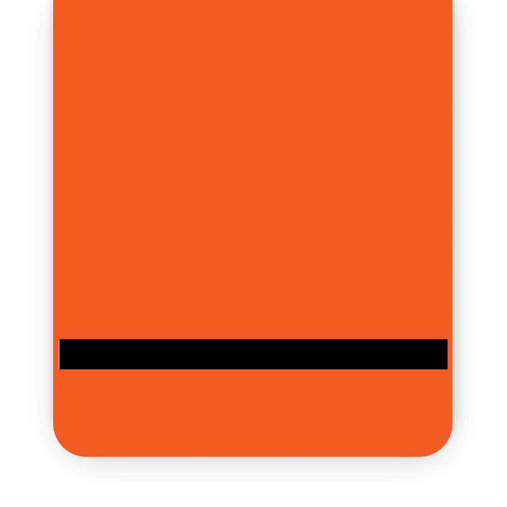 Plaque Bi-couche LaserMax Orange/Noir 1,6mm pour découpe et gravure laser CO2