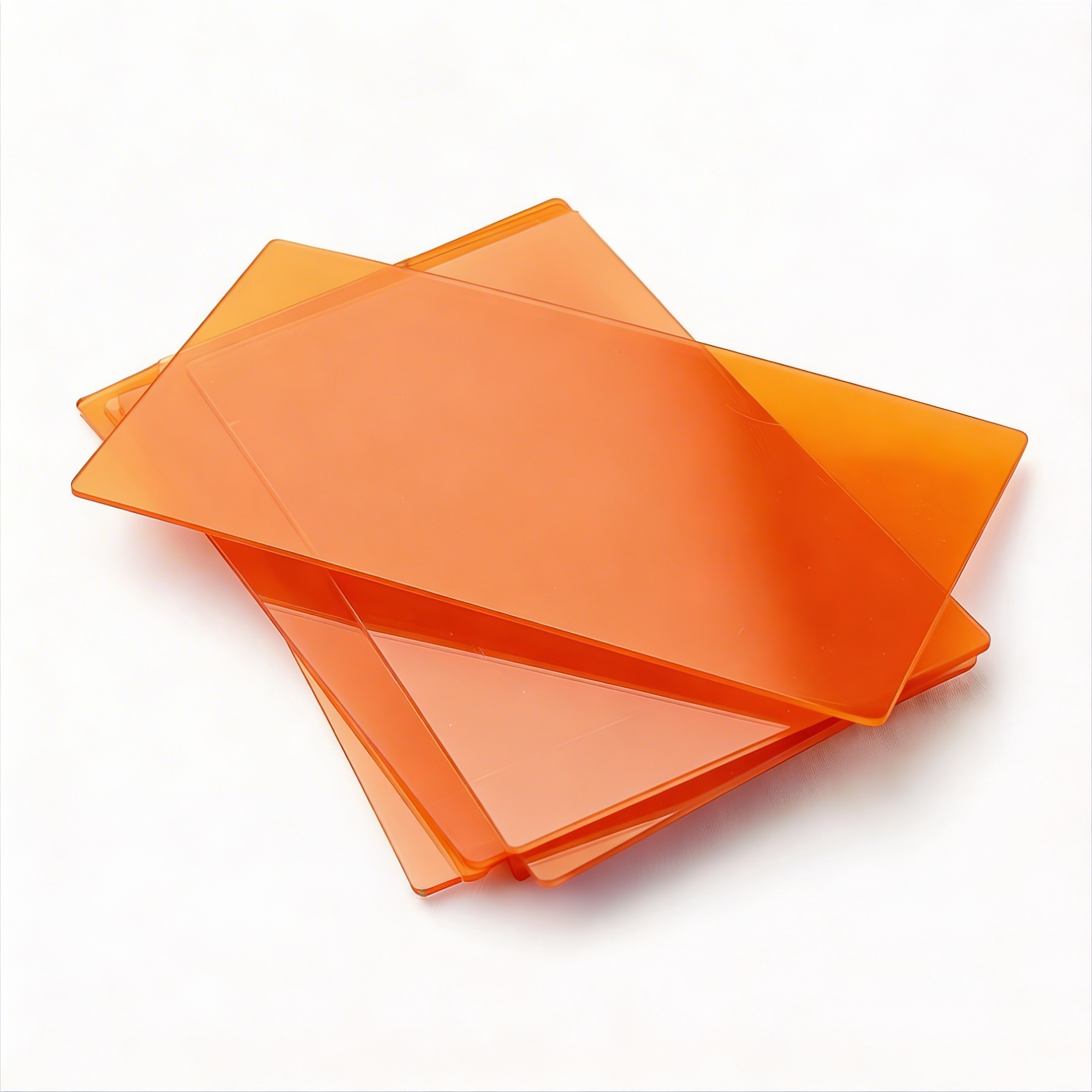 Formaglas Orange Transparent Coulé